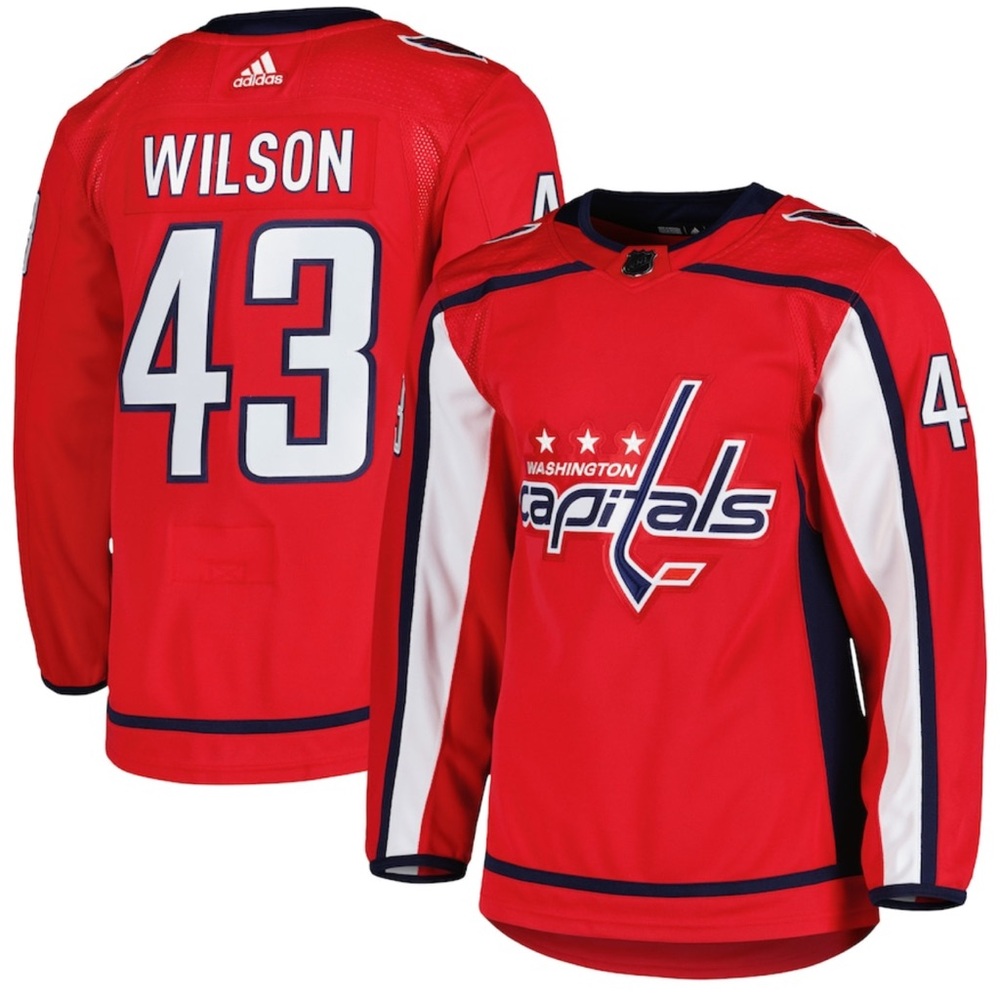 Men's Washington Capitals Tom Wilson adidas Jersey